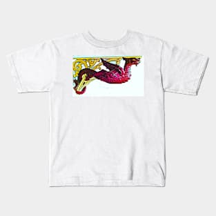 Leeds Market Dragon bywhacky Kids T-Shirt